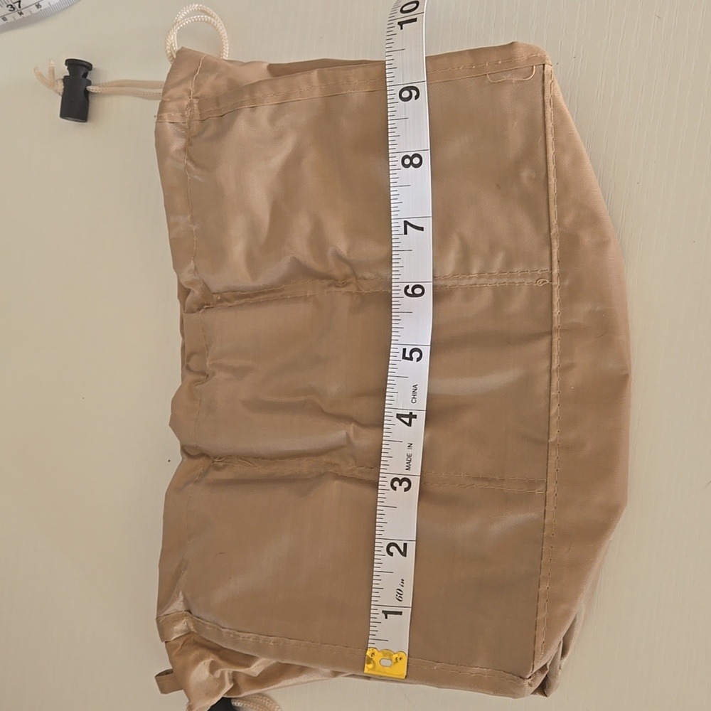 Tan Drawstring Purse Insert - Picture 6 of 8